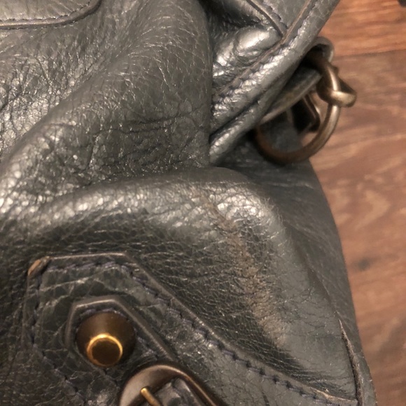 Balenciaga Motorcycle City Bag Anthracite Leather - Picture 4 of 6